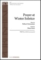 Prayer at Winter Solstice TTBB choral sheet music cover